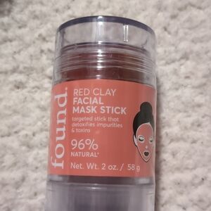 Found Red Clay Facial Mask Stick